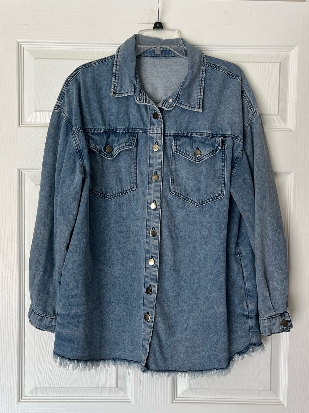 Blue Button Down Denim Jacket